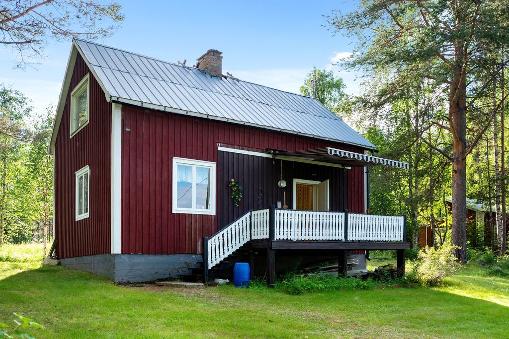 Mysig altan på framsidan